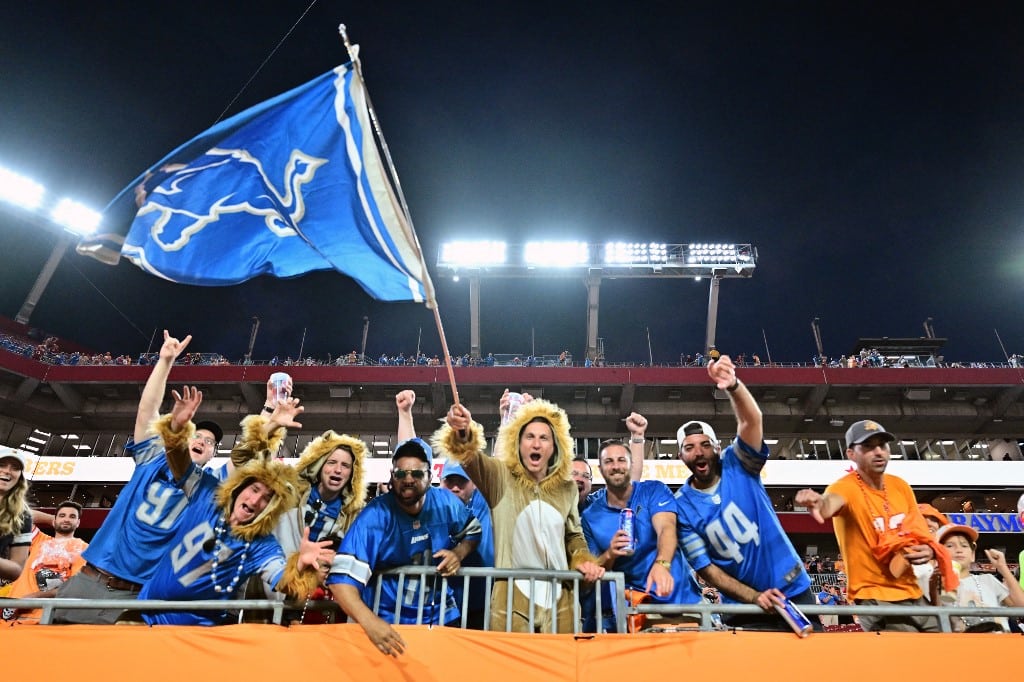 Detroit Lions Fans v Tampa Bay Buccaneers