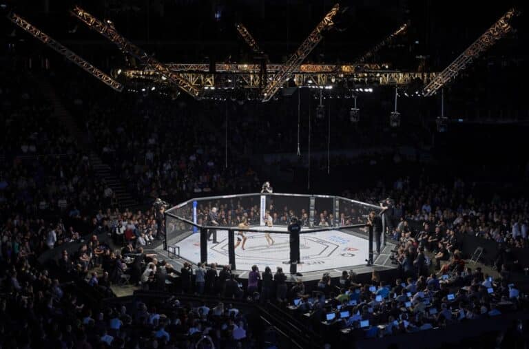 General View O2 Arena UFC Pentagon