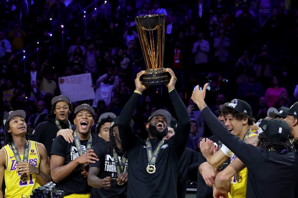 Lebron James Los Angeles Lakers In-Season Tournament Trophy