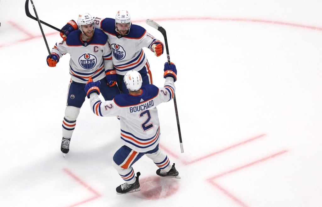 Connor McDavid Edmonton Oilers Western Conference Final of the 2024 Stanley Cup Playoffs Texas
