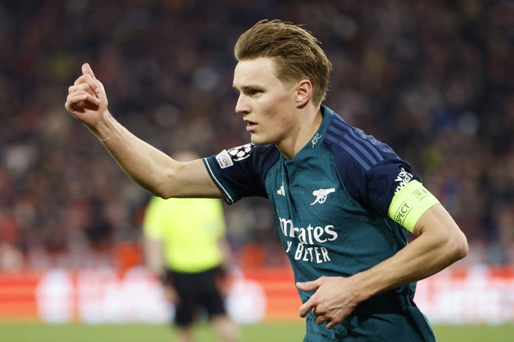 Martin Odegaard UEFA Champions League quarter-final Munich