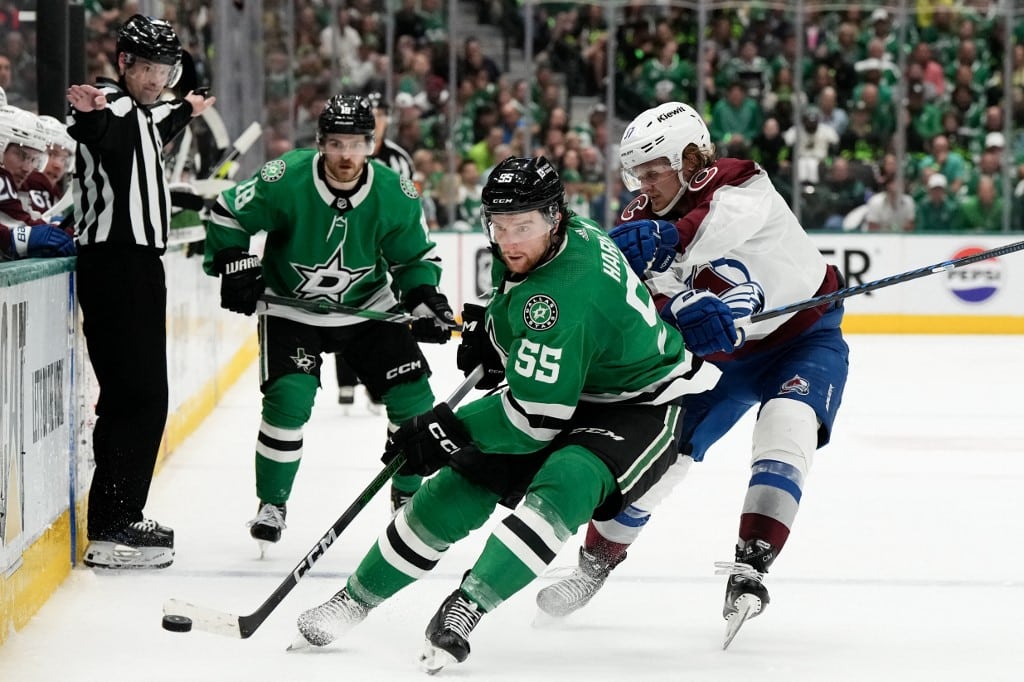 Thomas Harley Dallas Stars Second Round of the 2024 Stanley Cup Playoffs Texas