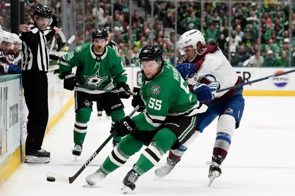 Thomas Harley Dallas Stars Second Round of the 2024 Stanley Cup Playoffs Texas
