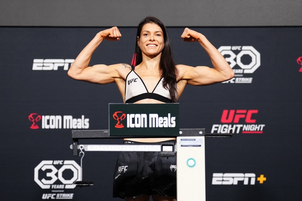 Melissa Gatto of Brazil Ufc Weigh-In
