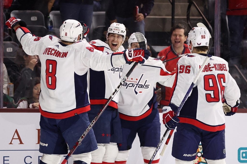 Washington Capitals Players vs Arizona Coyotes