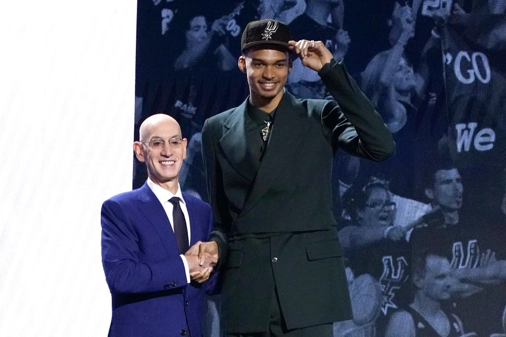 Victor Wembanyama NBA Draft New York city