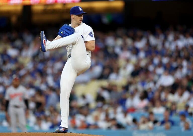 Walker Buehler Los Angeles Dodgers v Baltimore Orioles