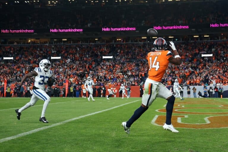 Courtland Sutton Denver Broncos Colorado