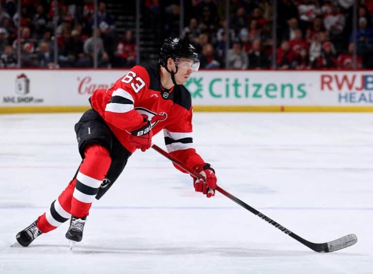 Jesper Bratt New Jersey Devils