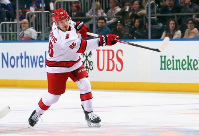 Jordan Martinook Carolina Hurricanes New York