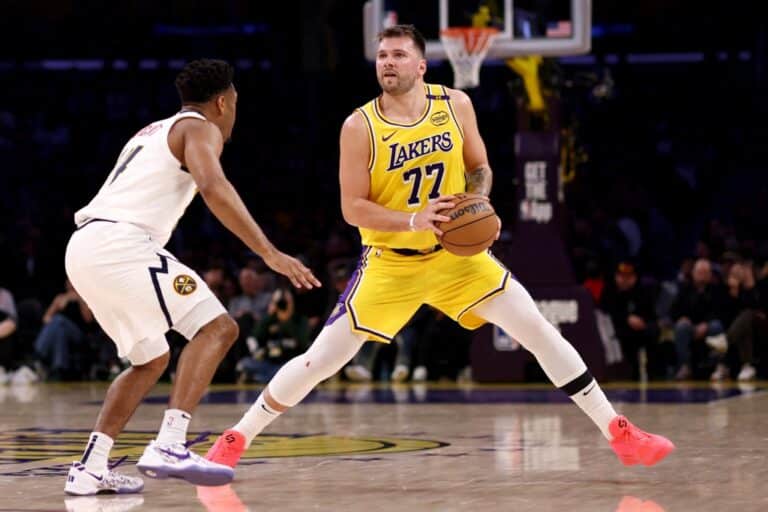 Denver Nuggets v Los Angeles Lakers