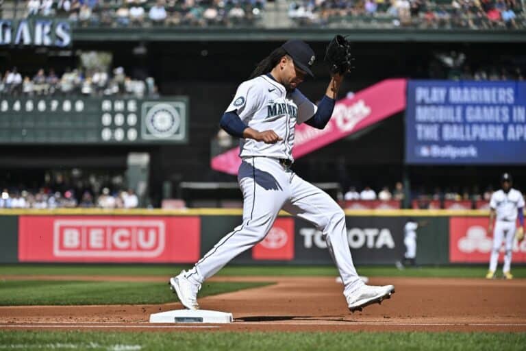 Luis Castillo Seattle Mariners v Tampa Bay Rays