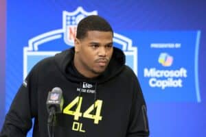 Abdul Carter Penn State at 2025 Nfl Combine