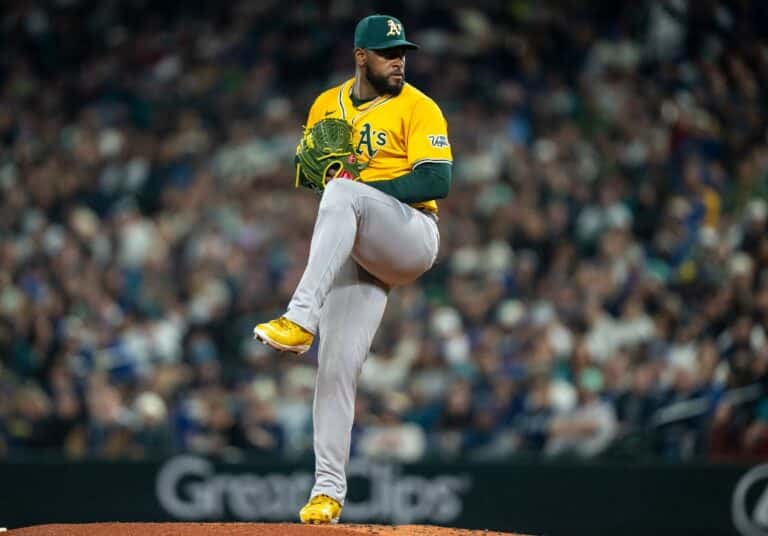 Luis Severino Athletics v Seattle Mariners