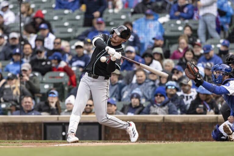 Pavin Smith Arizona Diamondbacks v Chicago Cubs