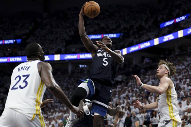 Golden State Warriors v Minnesota Timberwolves - Game Five