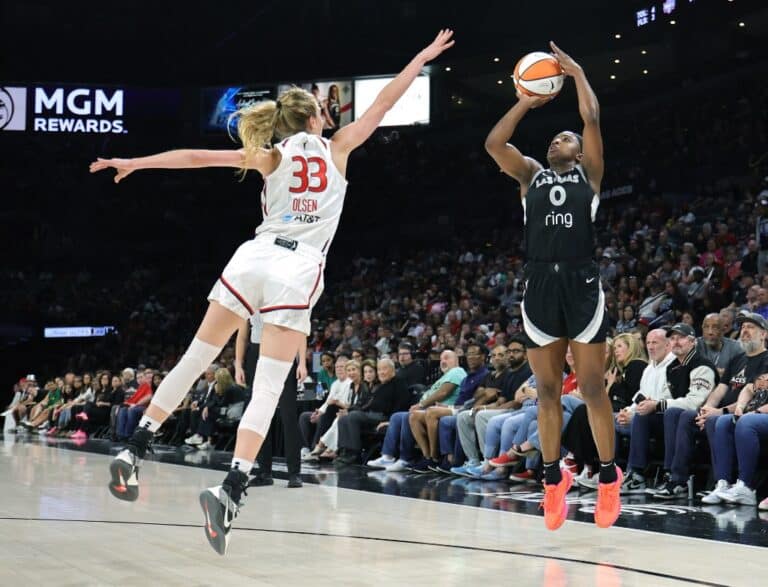 Jackie Young Las Vegas Aces