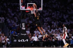 Evan Mobley Cleveland Cavaliers v Miami Heat
