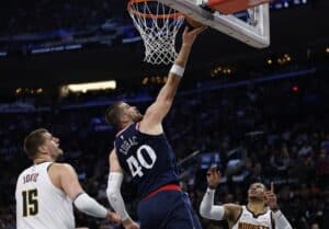 Ivica Zubac Clippers v Denver Nuggets