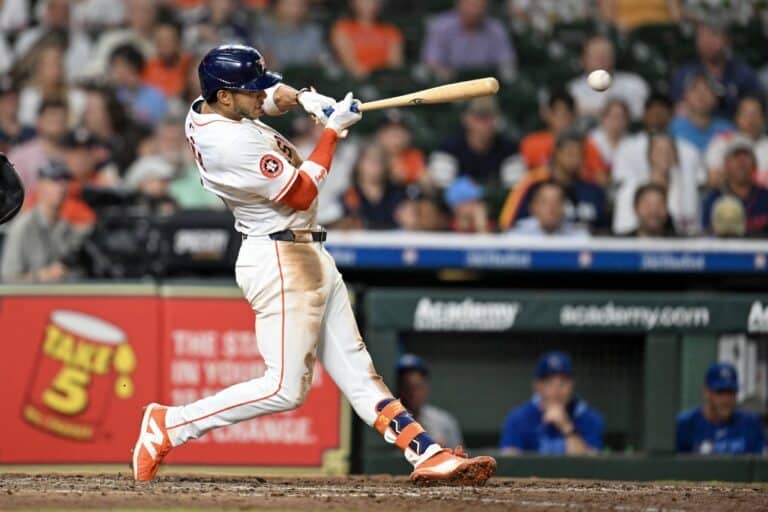 Jeremy Peña Houston Astros v Kansas City Royals