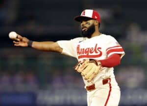 Luis Rengifo Los Angeles Angels v Toronto Blue Jays