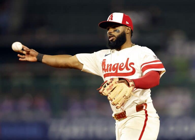Luis Rengifo Los Angeles Angels v Toronto Blue Jays