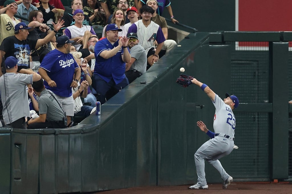 Michael Conforto Los Angeles Dodgers v Arizona Diamondbacks