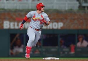 Nolan Gorman St. Louis Cardinals v Atlanta Braves