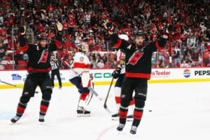 Sebastian Aho Carolina Hurricanes v Florida Panthers