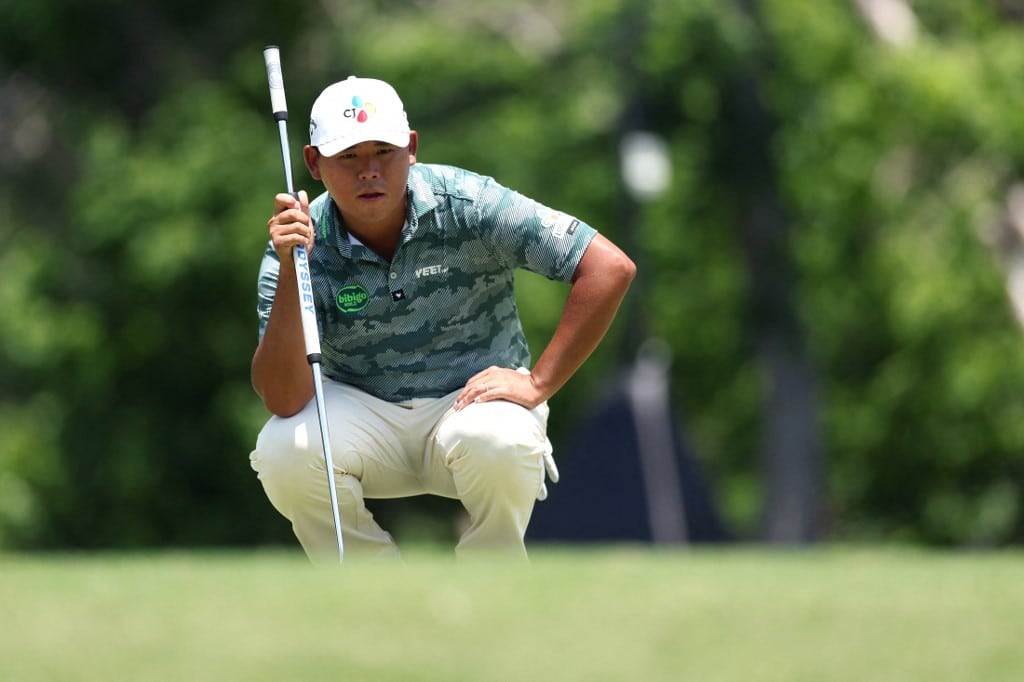 Si Woo Kim of South Korea Charles Schwab Challenge