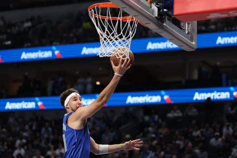 Klay Thompson Dallas Mavericks v Brooklyn Nets
