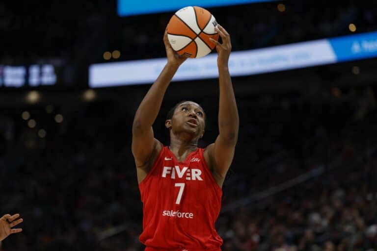Aliyah Boston Indiana Fever v Seattle Storm