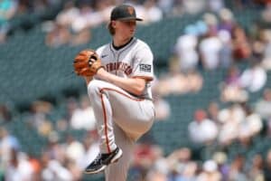 Hayden Birdsong San Francisco Giants v Colorado Rockies
