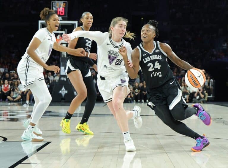 WNBA Golden State Valkyries v Las Vegas Aces