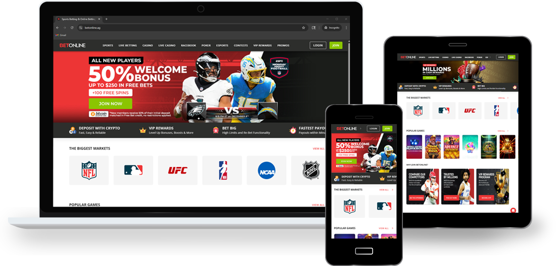 preview of what betonline sportsbook looks like on all devices