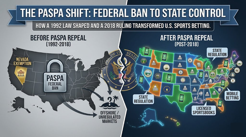 What Was PASPA? The Law That Blocked U.S. Sports Betting for 25 Years