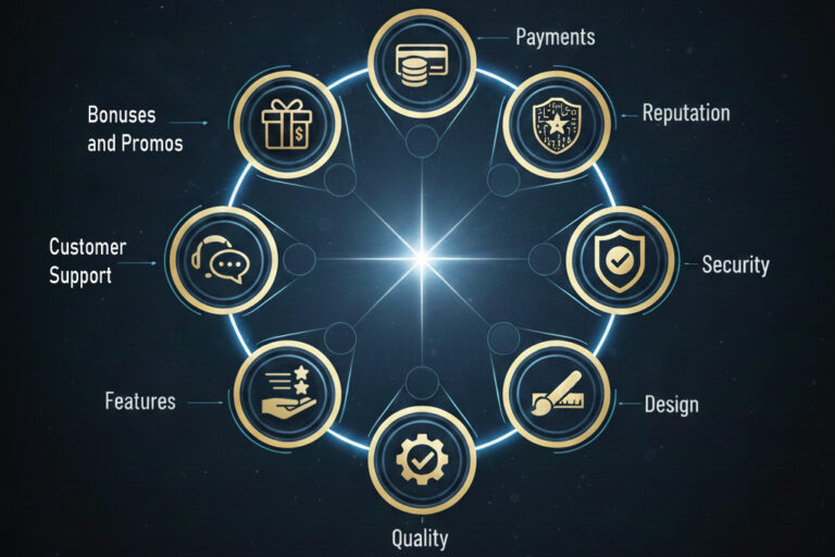 oddstrader's 9-point rating system for reviewing and ranking offshore sportsbooks