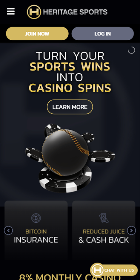 Bovada Home mobile