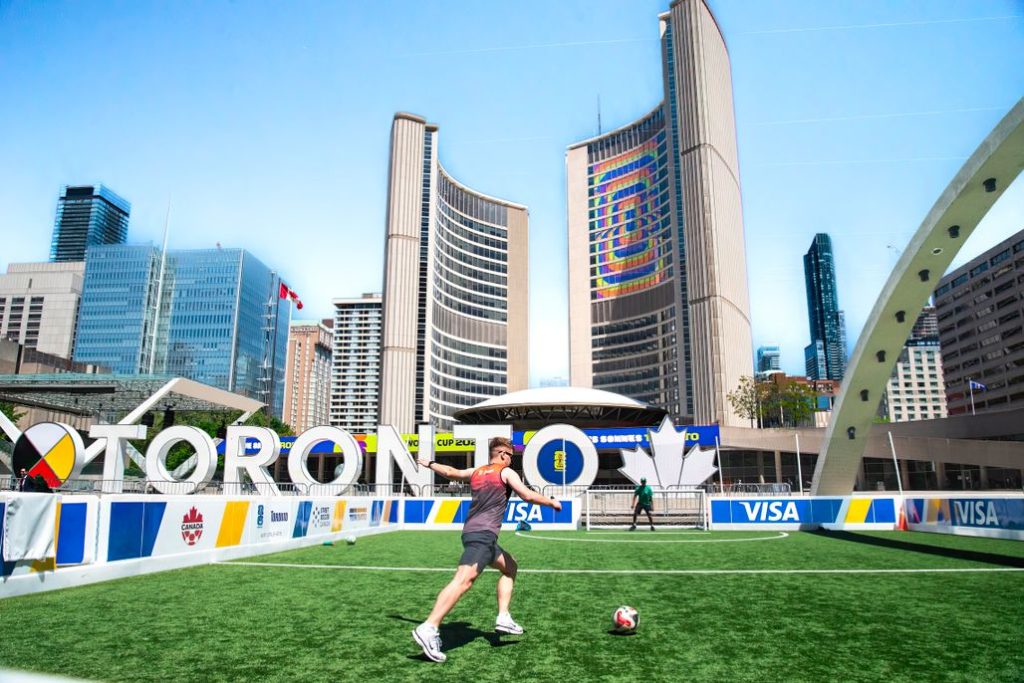 Photo by @coldbeer: https://www.pexels.com/photo/soccer-game-at-toronto-city-hall-sunlit-37977400/