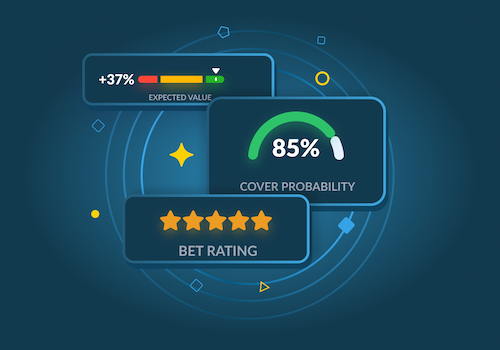 screenshot of OddsTrader 5-Star AI-Driven Picks feature